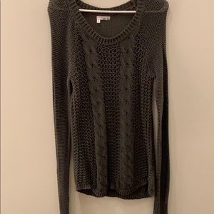 Hunter green sweater